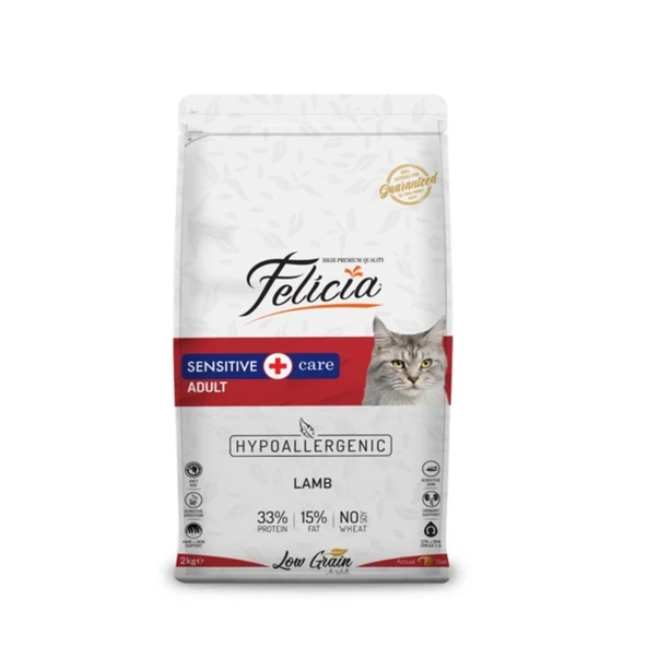 Felicia Kuzu Etli Yetişkin Kedi Maması 2 Kg ürün görseli 1