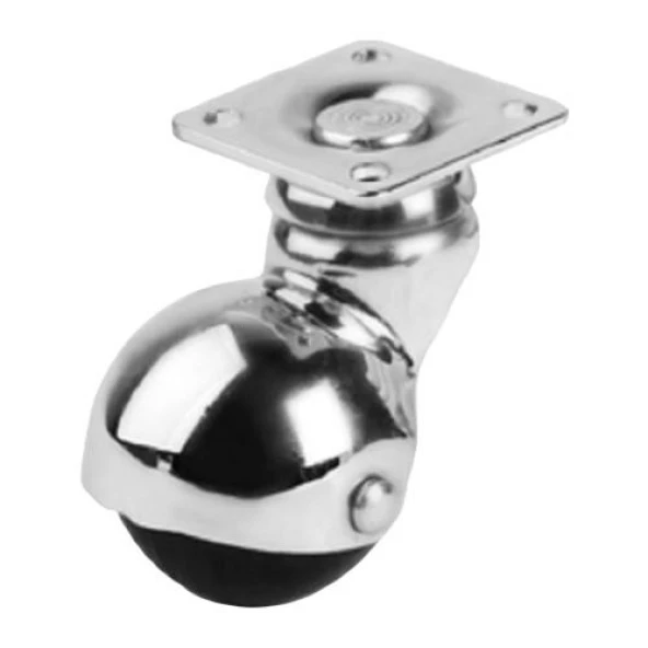Mobilya Tekeri Döner H60mm Krom ürün görseli 1