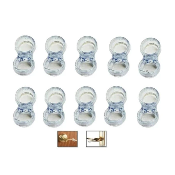 Kapı Kolu Stoperi Silikon Lastik 5li Paket ürün görseli 1