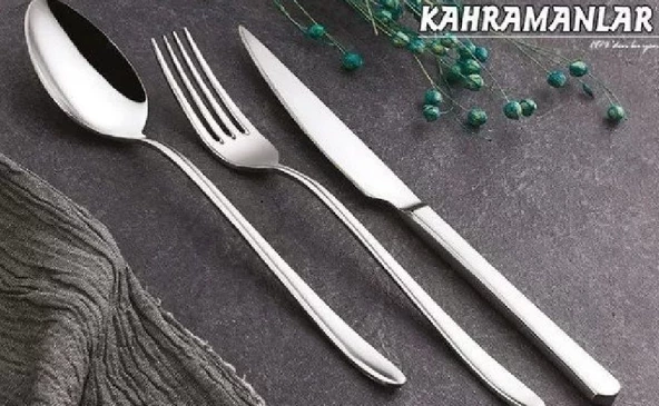 Kahramanlar KAH 4221 Kaşık Takımı Deniz 72 Prç. ürün görseli 1