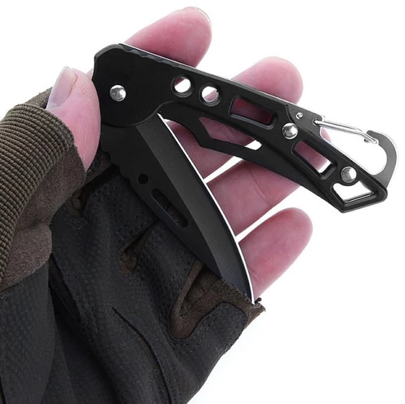 Valkyrie Katlanabilir Çakı Outdoor Kamp Cep Bıçağı - Resim 5