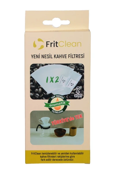 Frit Clean Temizlenebilir Kahve Filtresi 1x2 - 2 adet ürün görseli 1