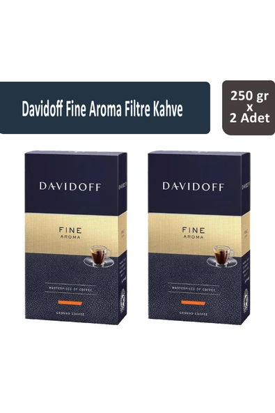 Davidoff Fine Aroma Filtre Kahve 250 gr x 2 Adet ürün görseli 1