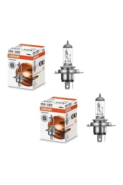 Osram H4 12v 60/55w Far Ampulü - 2 Adet ürün görseli 1