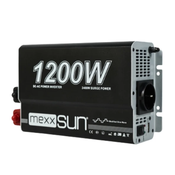 Mexxsun 24V 1200W Modifiye Sinüs İnverter - Resim 2