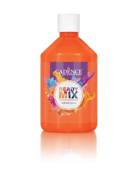 READY MIX AKRİLİK BOYA RM-03 TURUNCU 500ML ürün görseli 1
