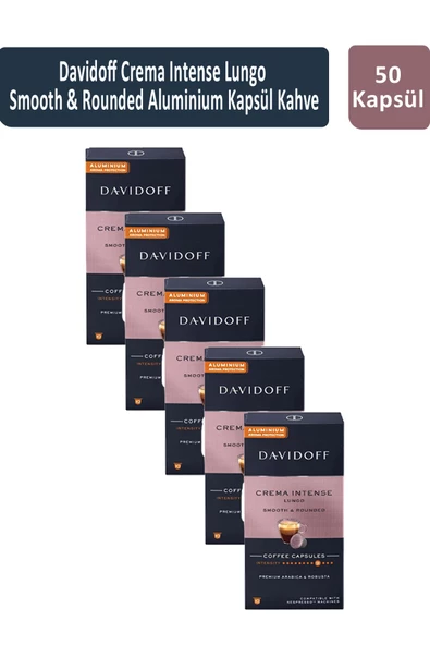 Davidoff Crema Intense Lungo Smooth & Rounded Kapsül Kahve x 5 Adet ürün görseli 1