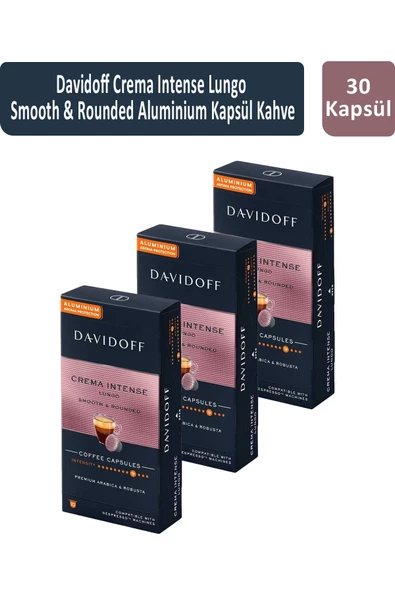 Davidoff Crema Intense Lungo Smooth &  Rounded Kapsül Kahve x 3 Adet ürün görseli 1