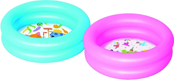 Bestway 2 Boğum Desenli Zeminli Çocuk Havuzu, (61x15 cm) 51061 ürün görseli 1