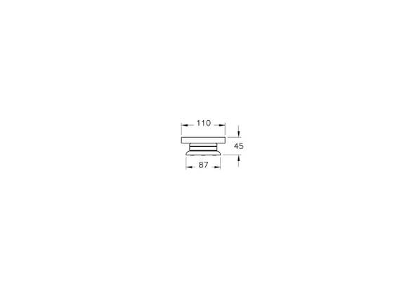 VitrA Base 700 A44146 Katı Sabunluk, Krom - Resim 2