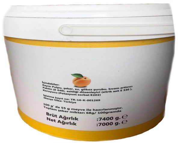 KAYISI MARMELATI (7 KG) ürün görseli 1