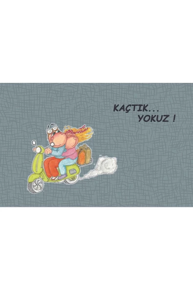 Gezentiler Kapı Önü Paspas LoveBug-T - Resim 2