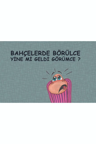 Görümce Görünce Kapı Önü Paspas LoveBug-T - Resim 2