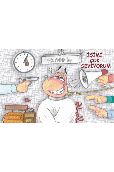 İşimi Seviyorum İş Yeri Paspas LoveBug-T - Resim 2
