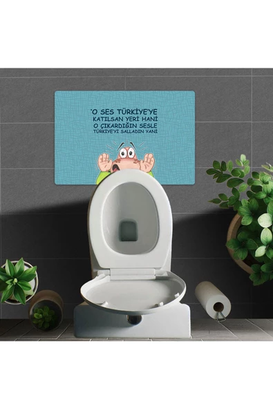 O Ses Türkiye Banyo Paspas LoveBug-T ürün görseli 1