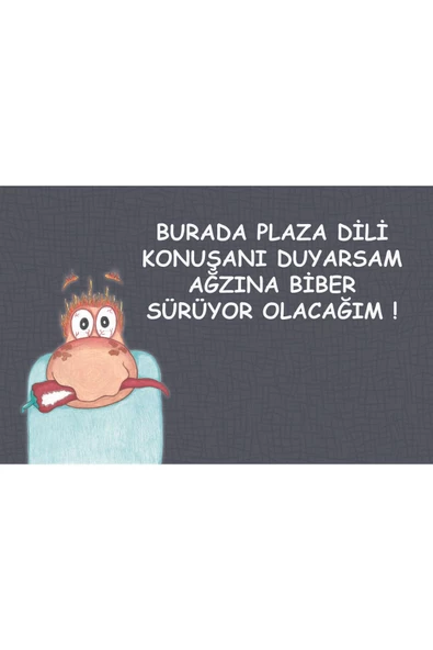 Plaza Dili İş Yeri Paspas LoveBug-T - Resim 2