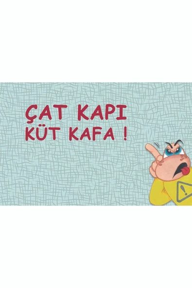 Çat Kapıya Hayır! Önü Paspas Lovebug-t - Resim 2