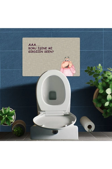Boru İşi Banyo Paspas LoveBug-T ürün görseli 1