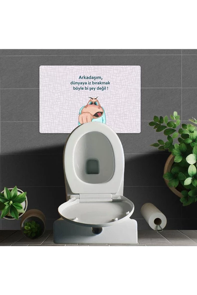 Dünyaya Iz Bırakma Banyo Paspas Lovebug-t ürün görseli 1
