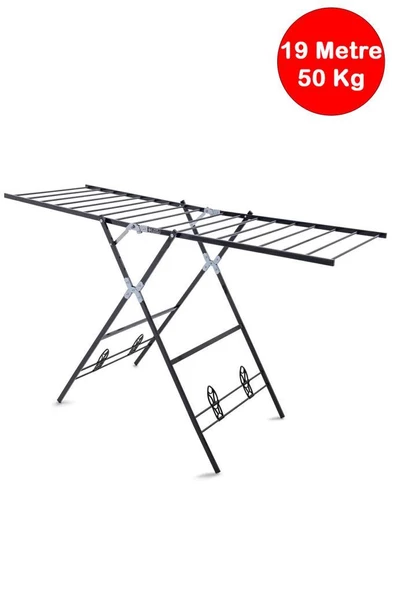 Çelik Majestic Katlanabilir Çamaşır Kurutmalık Kurutma Askısı 19 Metre ürün görseli 1
