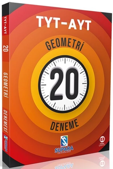 Supara Yayınları TYT AYT Geometri 20 Deneme ürün görseli 1
