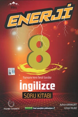 PALME 8.SINIF ENERJİ İNGİLİZCE SORU KİTABI ürün görseli 1