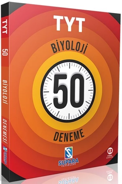Supara Yayınları TYT Biyoloji 50 Denemesi ürün görseli 1