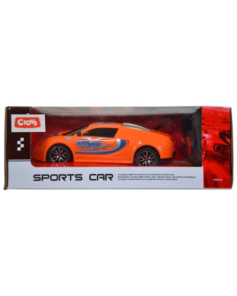 Ctoys Sports Car 27 Mhz Full Fonksiyon Uzaktan Kumandalı Bugatti Veyron Turuncu CE 04 ürün görseli 1