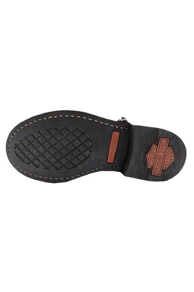 Harley Davidson New Worker Hakiki Deri Unisex Bot - Resim 6