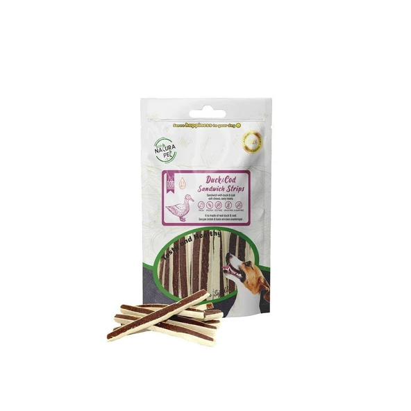 Eco Natura Tavuk Etli Ve Morina Balıklı Sandviç Köpek Ödülü 100 Gr ürün görseli 1
