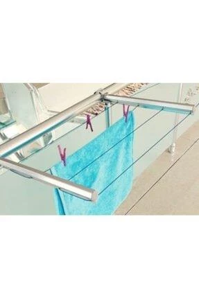 Oval Alüminyum Balkon Çamaşır Kurutmalık Küpeşte Çamaşır Askısı Oval Boru ürün görseli 1