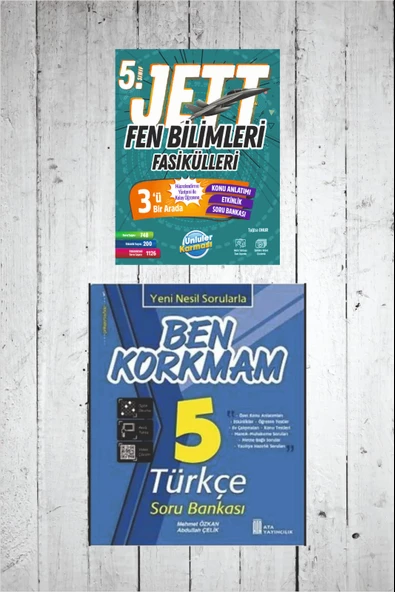 5.Sınıf Ünlüler Jett Fen Bilimleri Fasikülü ürün görseli 1