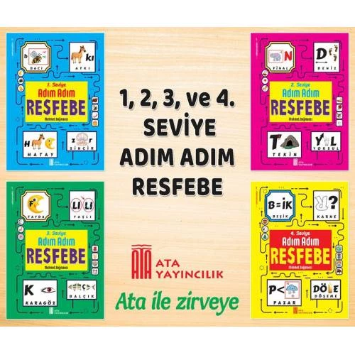 Ata Adım Adım Resfebe Seti (4 Kitap) ürün görseli 1