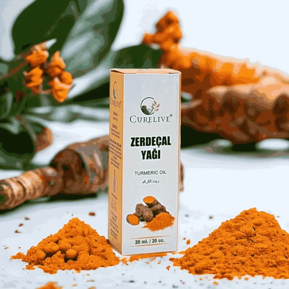 CURELIVE Zerdeçal Yağı 20ml ürün görseli 1