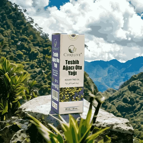 CURELIVE Tesbih Ağacı Otu Yağı 20ml ürün görseli 1