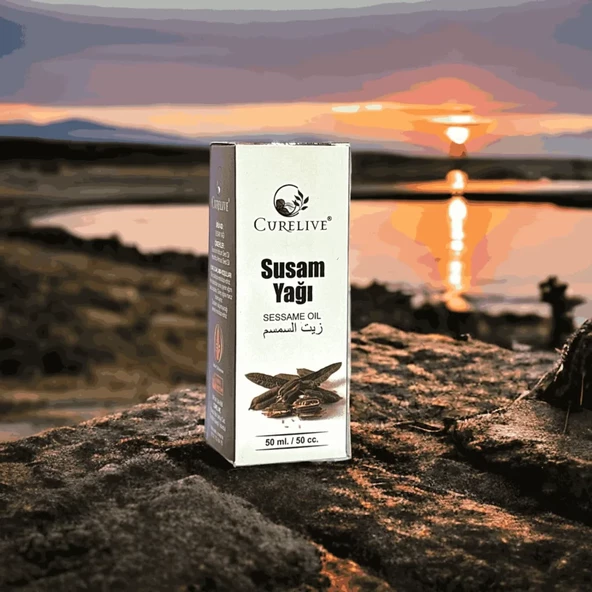 CURELIVE Susam Yağı 50ml ürün görseli 1