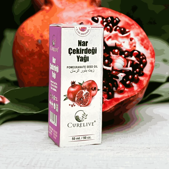 CURELIVE Nar Çekirdeği Yağı 50ml ürün görseli 1