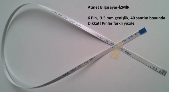 Awm 20624 80C 60V Vw-1 Flex Şerit Kablo 6 Pin 6-0.5-40B ürün görseli 1