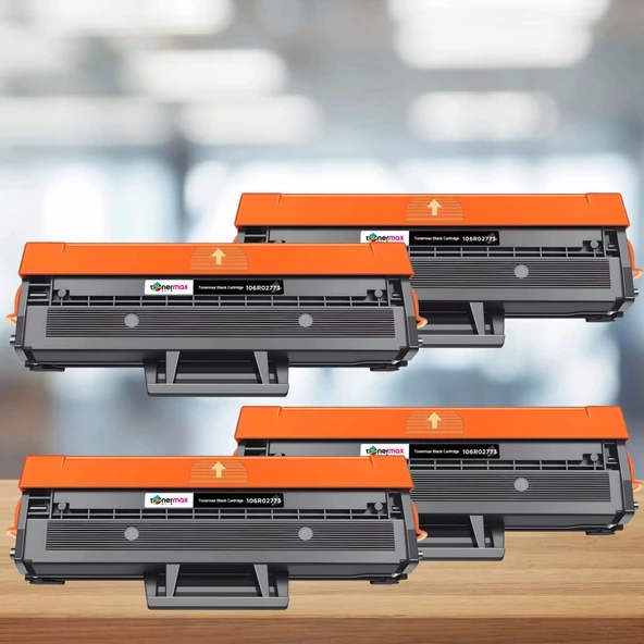Xerox Phaser 3020 / 3025 Muadil Toner 4'lü Avantaj Paket ürün görseli 1
