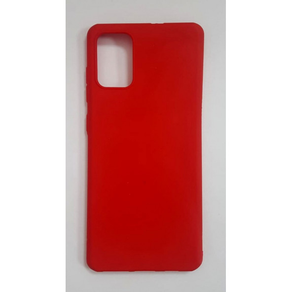 Samsung Galaxy A71 Ruber Case Yumusak Slikon Kilif ürün görseli 1