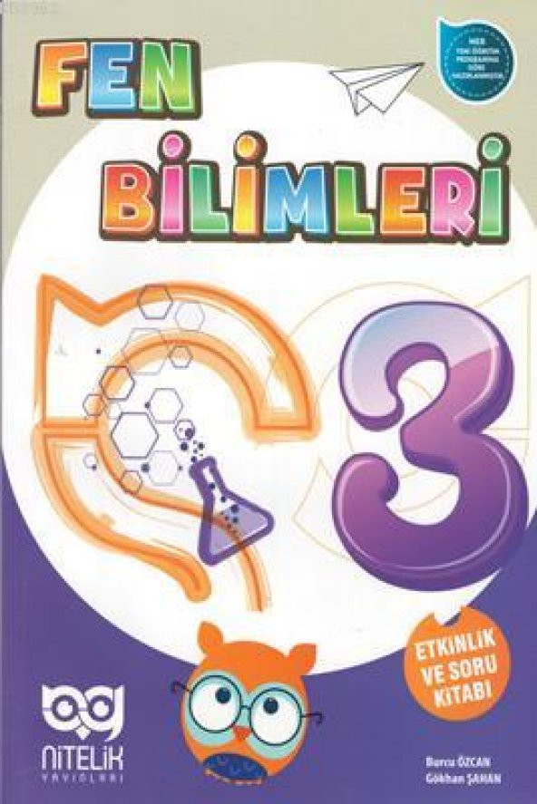 Nitelik 3.Sınıf Fen Bilimleri Etkinlik Ve Soru Kitabı ürün görseli 1