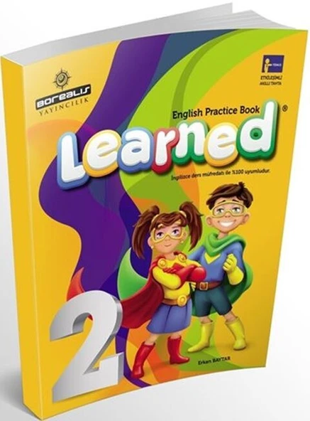BOREALIS 2.SINIF LEARNED ENGLISH PRACTICE BOOK *YENİ* ürün görseli 1