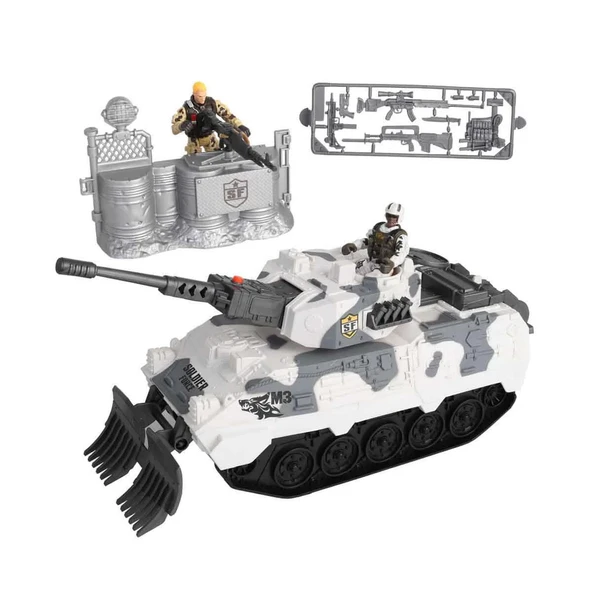Sesli ve Işıklı Soldier Force Kar Tankı Oyun Seti ürün görseli 1