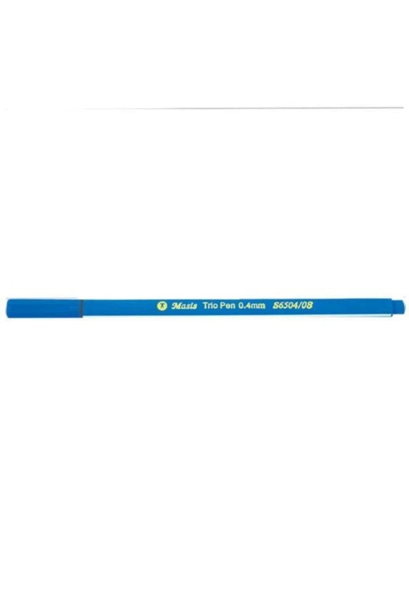 Masis Keçe Uç Kalem Mavi 10 Lu S6504-08 (1 Paket 10 Adet) ürün görseli 1