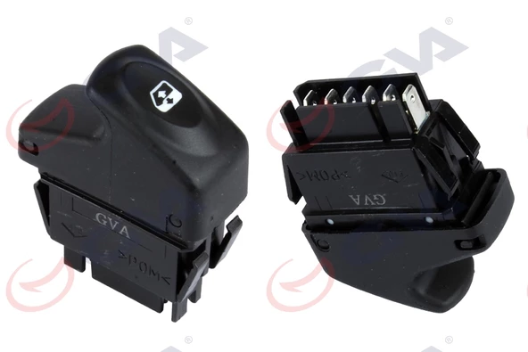 CAM AÇMA ANAHTARI SOL MEGANE I-CLIO II-KANGOO 98-05 6 FİŞ-TEKLİ ürün görseli 1