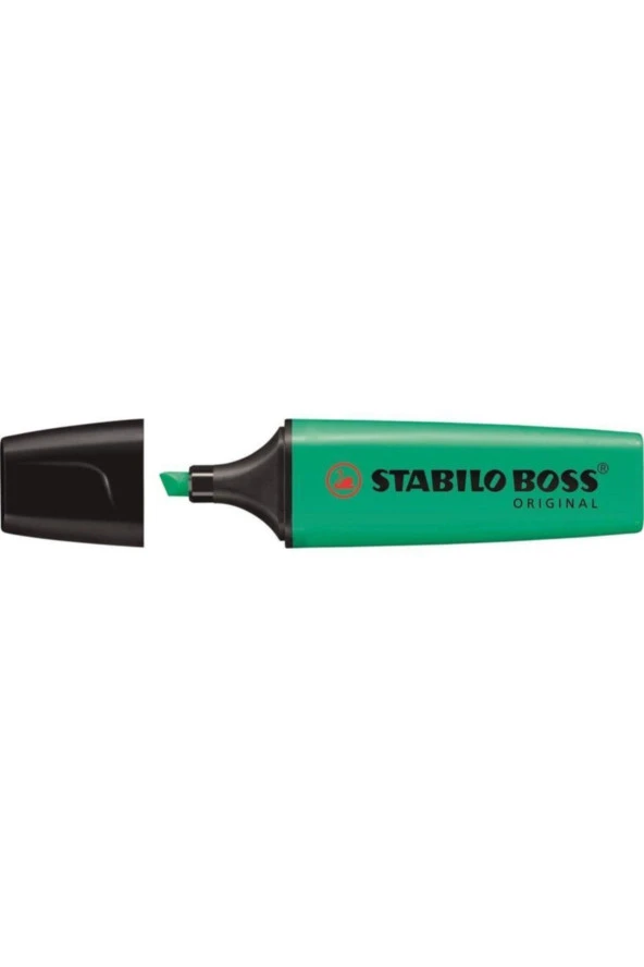 Stabilo Fosforlu Kalem Boss Orıgınal Turkuaz (10 Lu Paket) ürün görseli 1