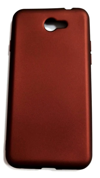 General Mobile Gm 6 Uyumlu Yumuşak Silikon Kılıf Bordo ürün görseli 1