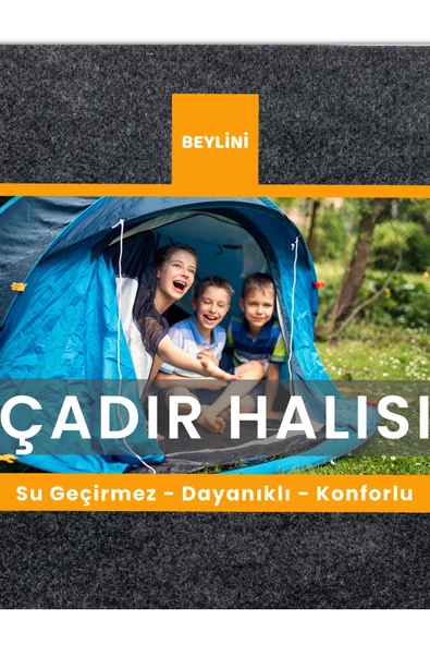 Kamp Matı Çadır Halısı Kaymaz Su Geçirmez Zemin Koruyucu Çadır İçi Dışı Kullanıma Uygun ürün görseli 1