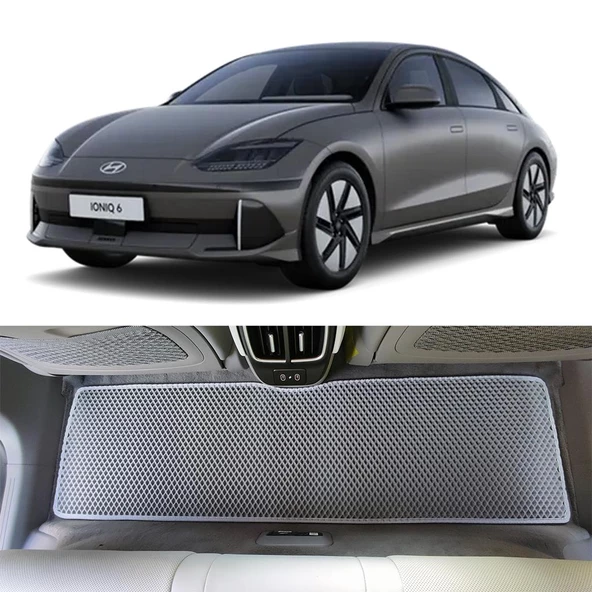 Bod Hyundai IONIQ 6 3D Havuzlu Paspas Gri ürün görseli 1