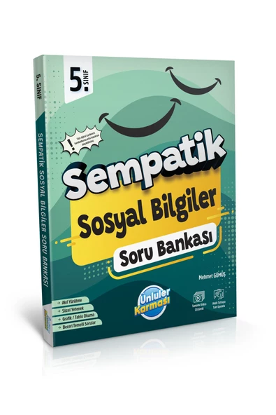 5. SINIF SEMPATİK SOSYAL BİLGİLER SORU BANKASI (2025 YENİ BASKI) ürün görseli 1
